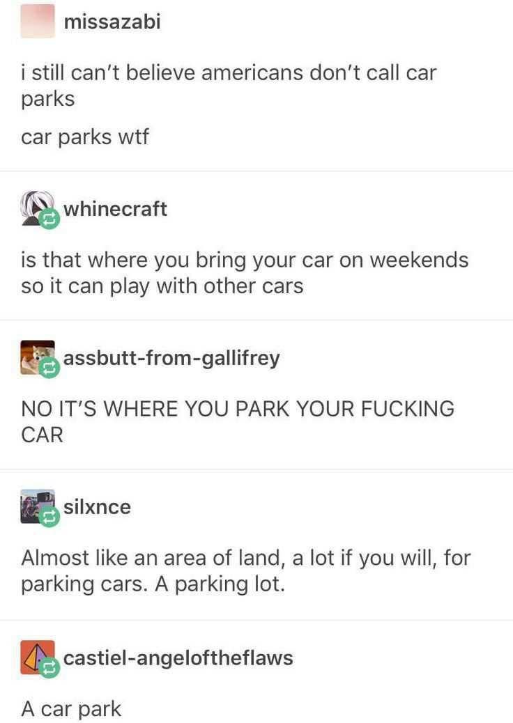 "A car park"