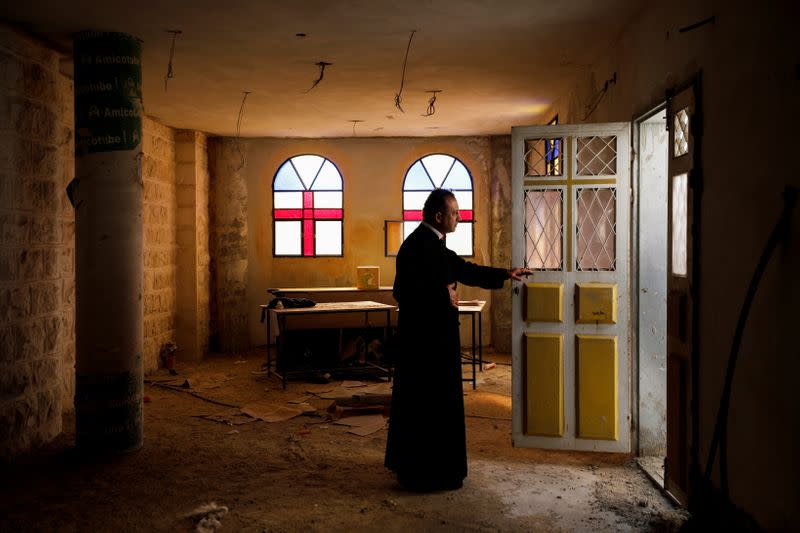 The Wider Image: A drone's eye view of the Holy Land as Christians look to Easter