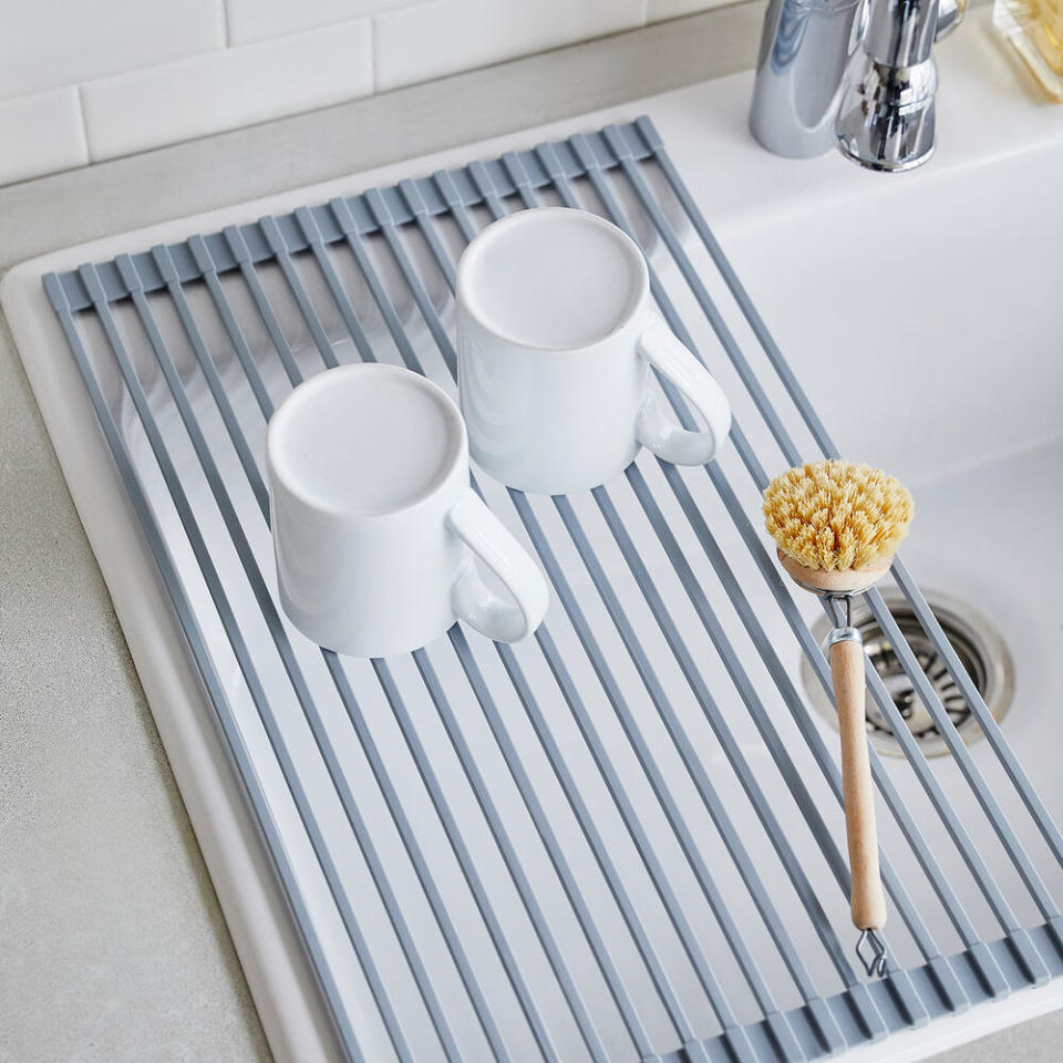 over-the-sink dish drying rack