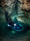 <p>Twin Caves, Florida, USA. (Photo: Laurent Miroult / NSS / Caters News) </p>