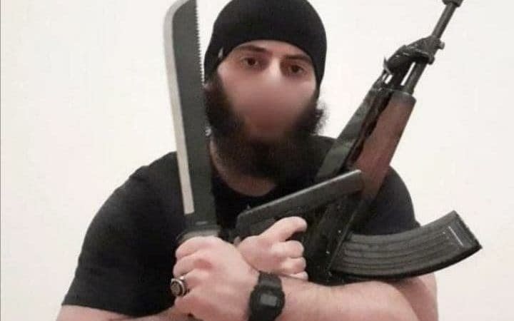 The attacker uploaded a picture of himself to Instagram before the attack - Bild