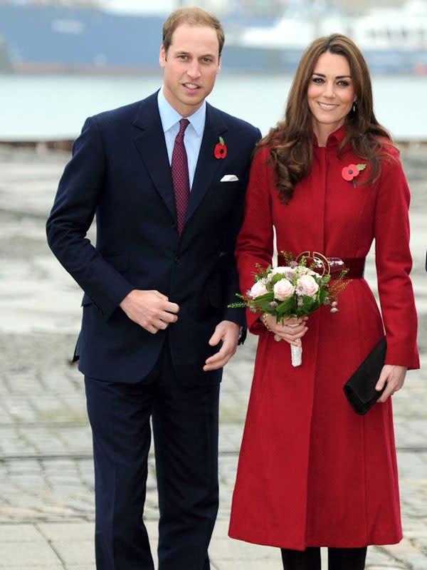 All About Princess Kate's Beloved $495 Red Coat (She's Worn It 4 Times!)