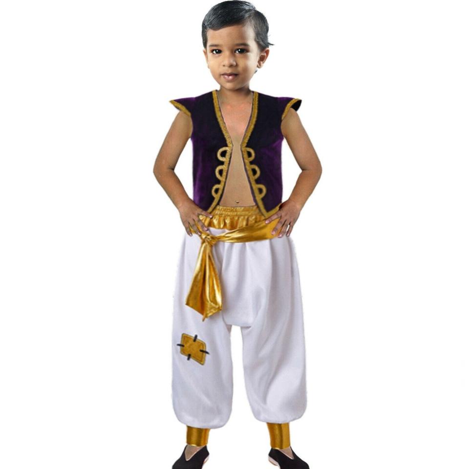 This Aladdin-like costume sold Spirit Halloween has some parents wondering, is this OK for my child?
