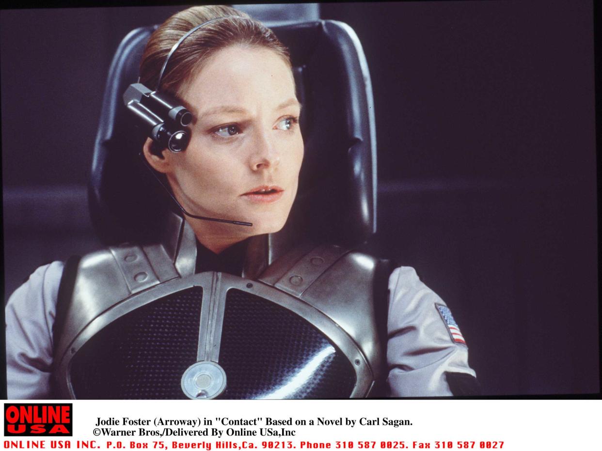 Jodie Foster interpreta a Ellie, la científica protagonista de la película 'Contact'. (Foto: Getty Images)