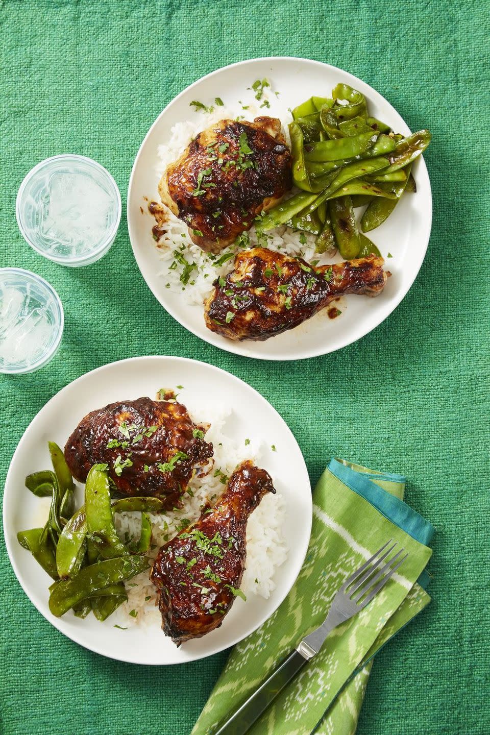 Hoisin Chicken and Snow Peas