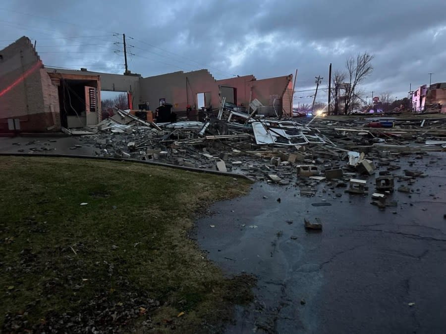 Springfield tornado damage