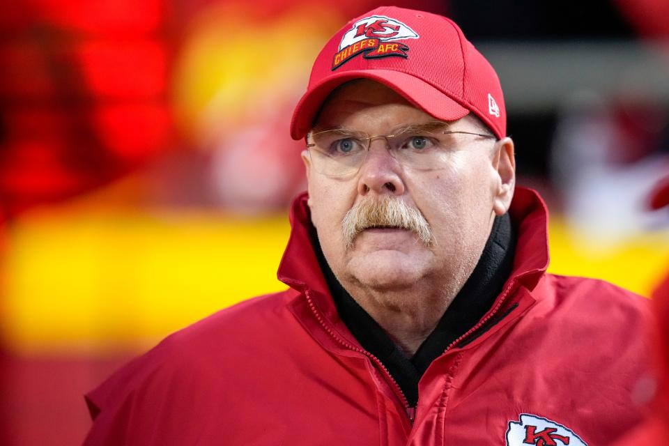 Reid, the league's oldest coach at age 65, is the only coach in history to win 100 games or more for two different franchises, the Chiefs and Philadelphia Eagles.