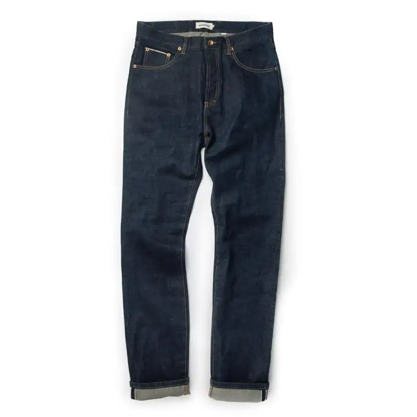 Taylor Stitch The Slim Jean in Rinsed Organic Selvage 