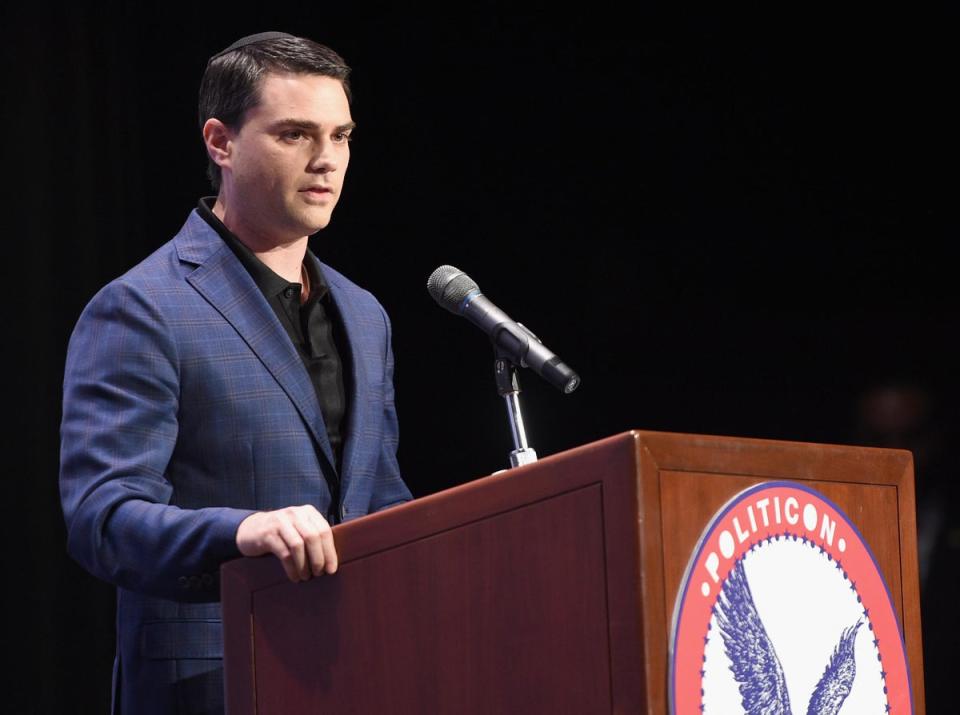 Ben Shapiro went on a 43-minute long rant about the supposedly ‘woke’ film (Getty Images)