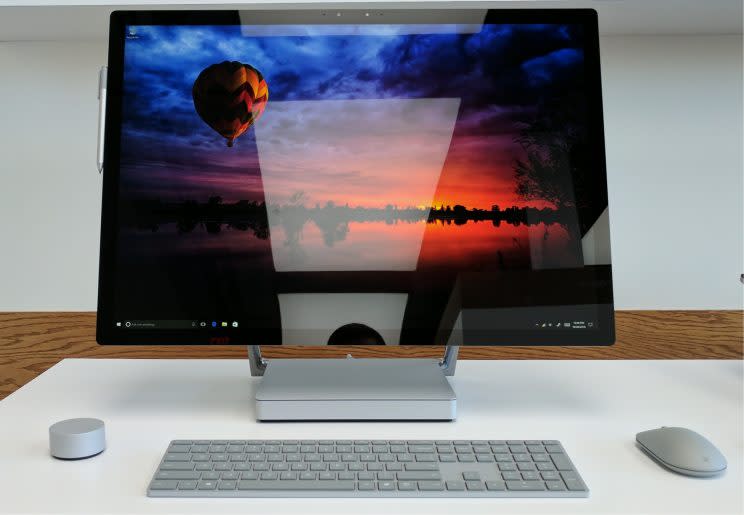 Microsoft Surface Studio design.