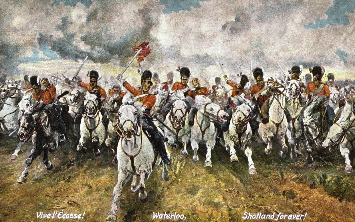 The Army's cheer was a valuable psychological weapon for Britain when fighting her continental foe in the early 1800s