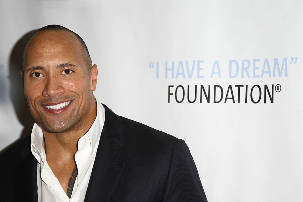 Actor Dwayne "The Rock" Johnson attends the 2009 I Have A Dream Foundation Spring Gala