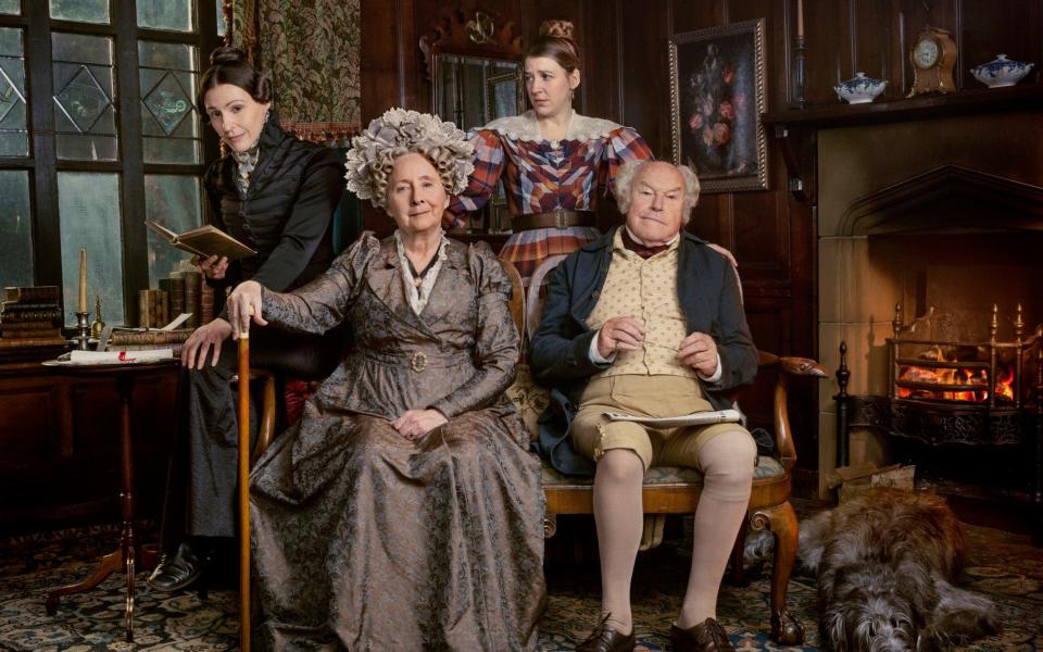 Gentleman Jack, L to R: Suranne Jones, Gemma Jones, Gemma Whelan, West