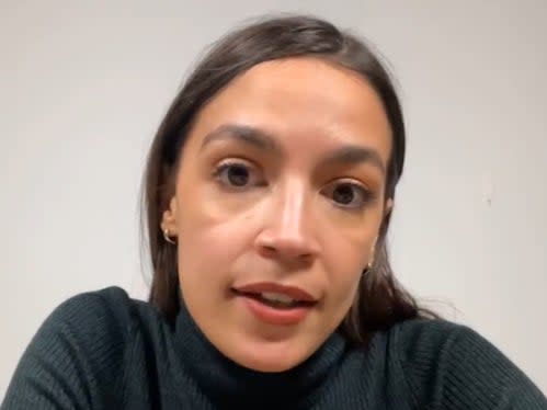 <p>In an hour long Instagram Live video on Wednesday, the Democratic congresswoman gave more insight into her experience</p> (Instagram/ AOC)