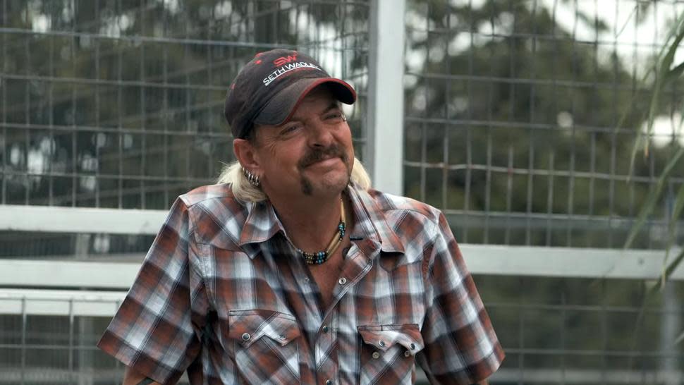 Joe Exotic has some great suggestions for who should play him in a movie or TV show (Image by Netflix)