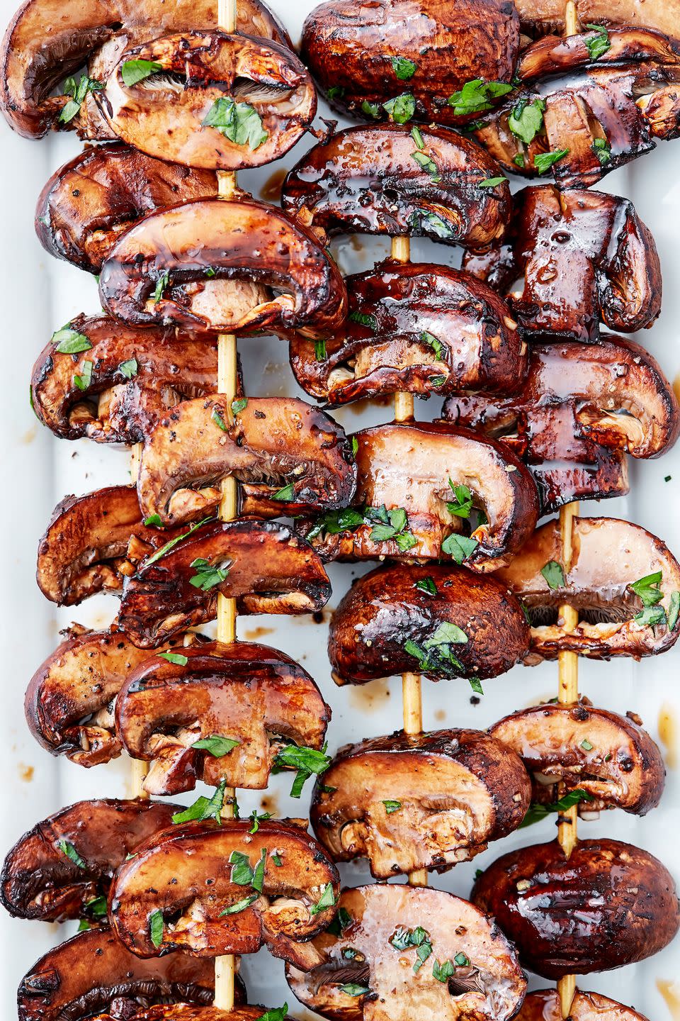 Balsamic Grilled Mushrooms