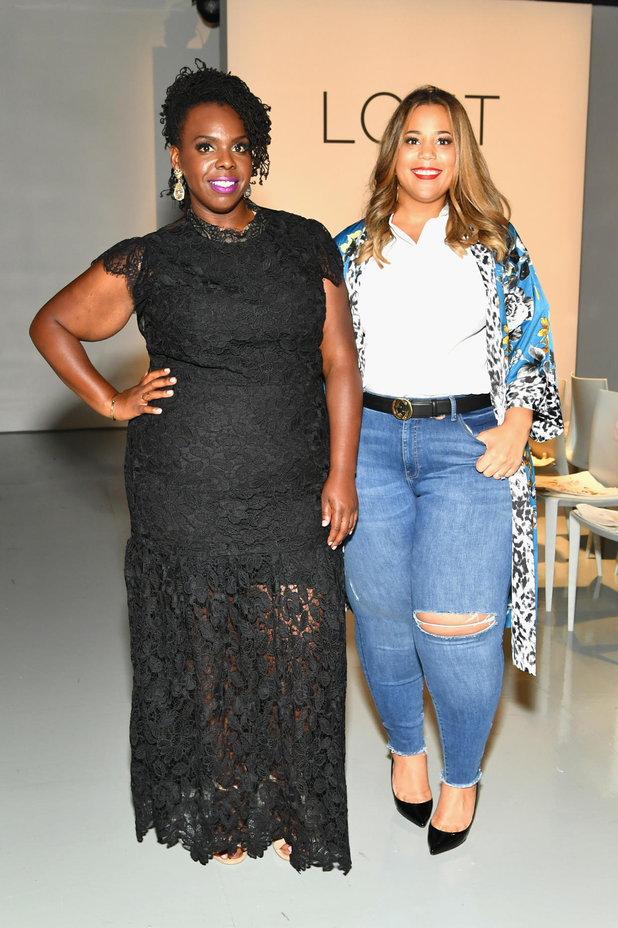 The founders of theCURVYcon, CeCe Olisa and Ch<span>α</span>stity Garner Valentine, sat down for a live episode of their podcast, <em>Cocktails and Confidence,</em> on Saturday morning. (Photo: Getty Images)