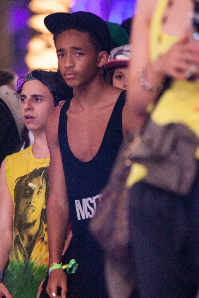 Closeup of Jaden Smith