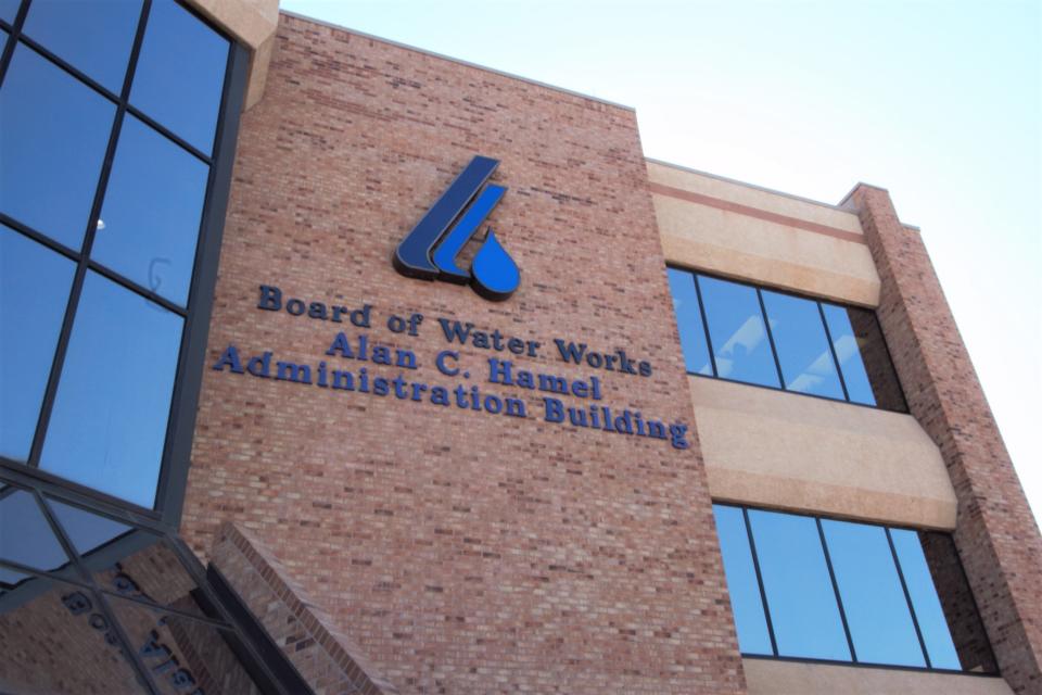 The Pueblo Water administration building on West 4th Street.