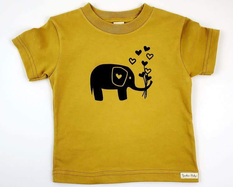 Trunk of Hearts Elephant T-Shirt