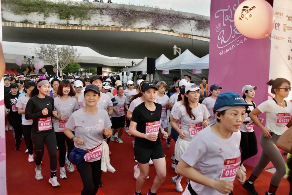 ▲「台新女子路跑」是全國女性指標性路跑活動之一。(圖/台中市政府提供)