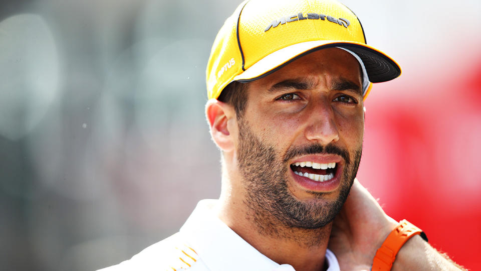 Daniel Ricciardo has struggled for F1 form in his first season with McLaren.