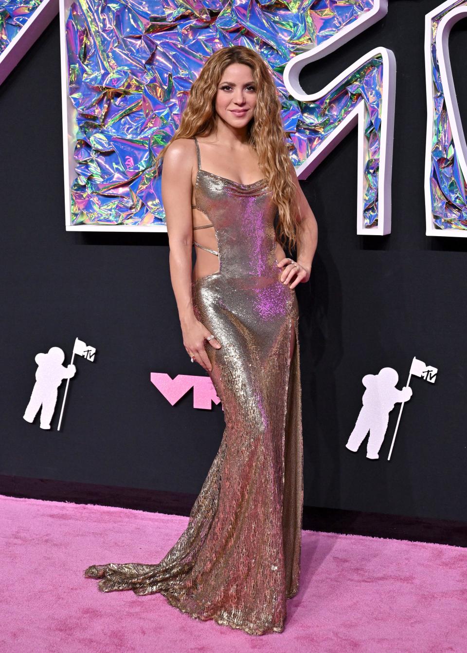 Shakira attends the 2023 MTV Video Music Awards on September 12, 2023 in Newark, New Jersey.