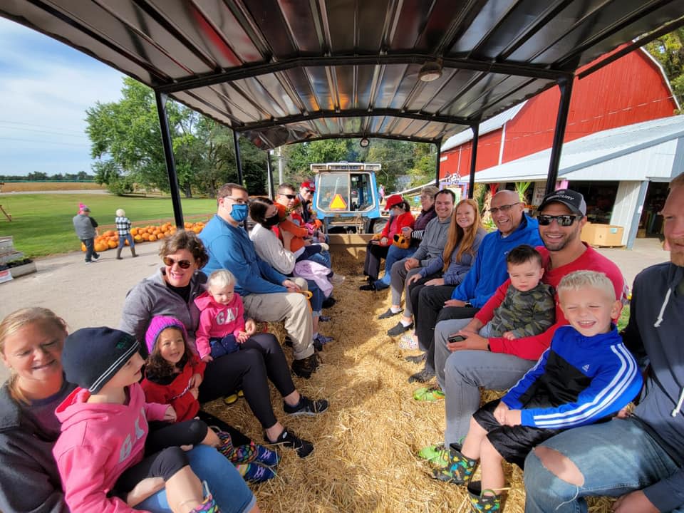 Take a hay ride to the pumpkin patch at Turner's Fresh Market & Greenhouse in Waupaca where 42 acres of pumpkins are ready to harvest.