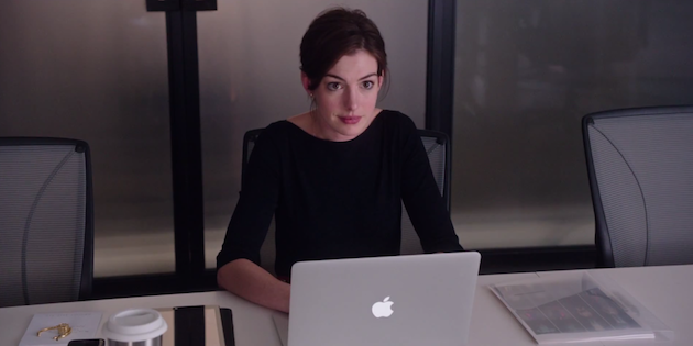 Watch Anne Hathaway Channel Miranda Priestly In First Trailer For Her New Film The Intern