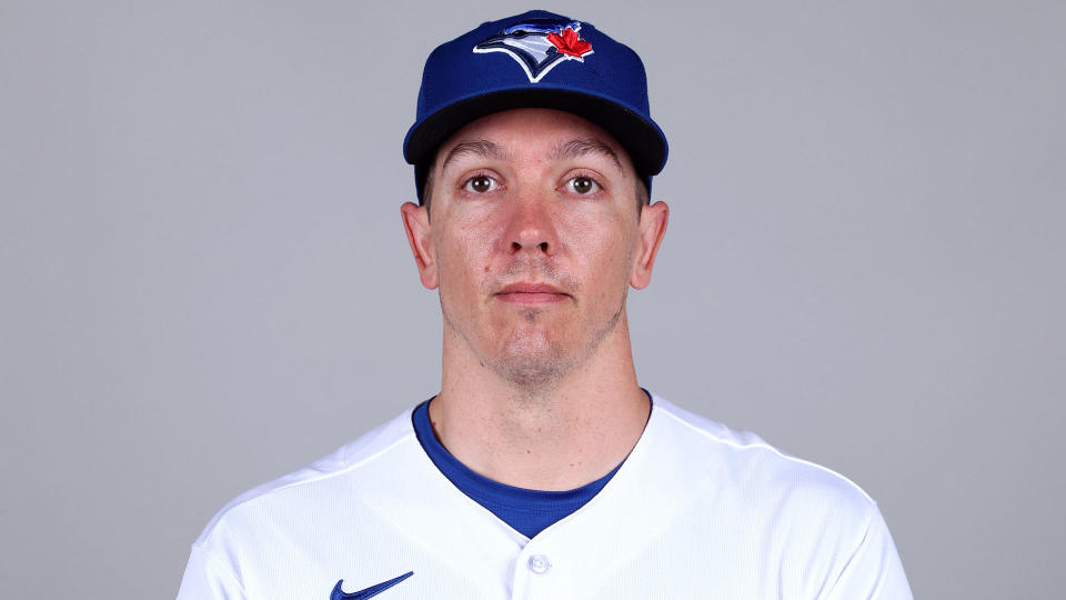 Le releveur des Blue Jays, Chad Green, revient de la chirurgie de Tommy John.  (Photo de Scott Odette/MLB Photos via Getty Images)