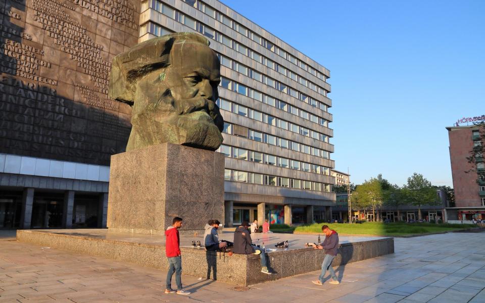 Karl Marx Monument in Chemnitz