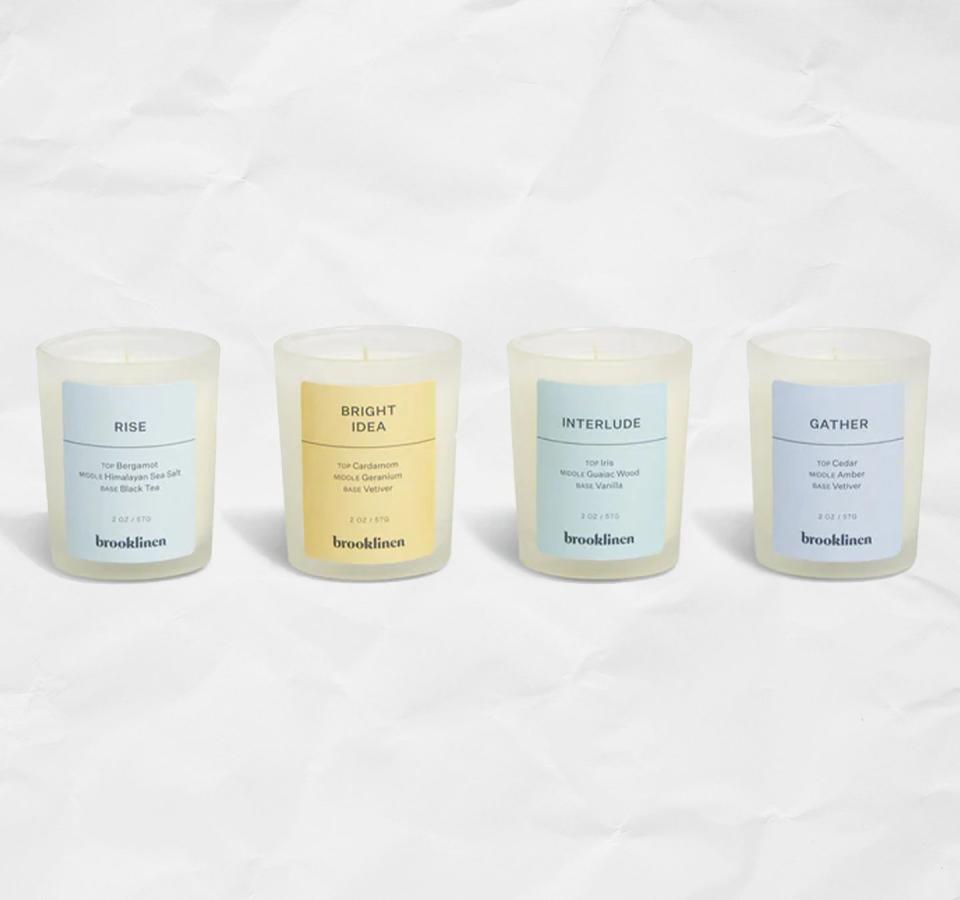 brooklinen votive candle set