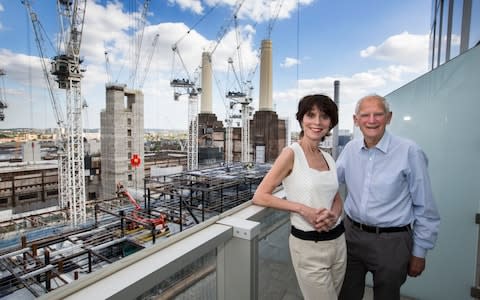 Paddy and Barry Rowe at Battersea Power Station - Credit: JEFF GILBERT