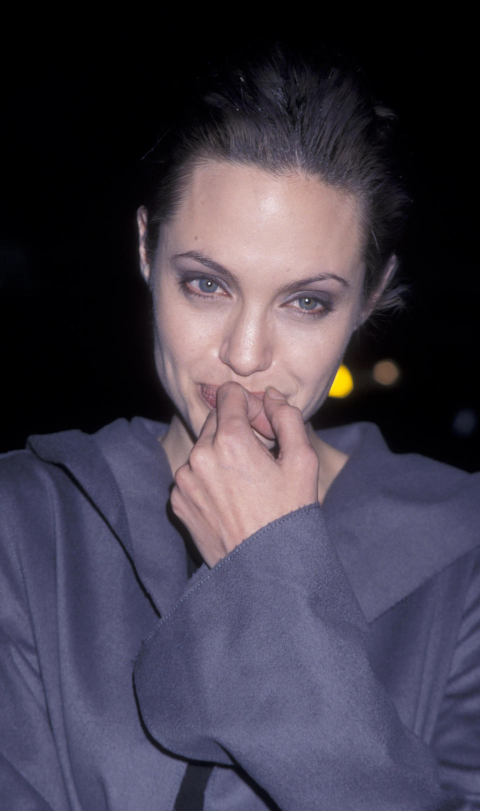 Actress Angelina Jolie attends the world premiere of 'Girl Interrupted' on December 8, 1999 at the Cinerama Dome Theater in Hollywood, California. (Photo by Ron Galella, Ltd./WireImage)