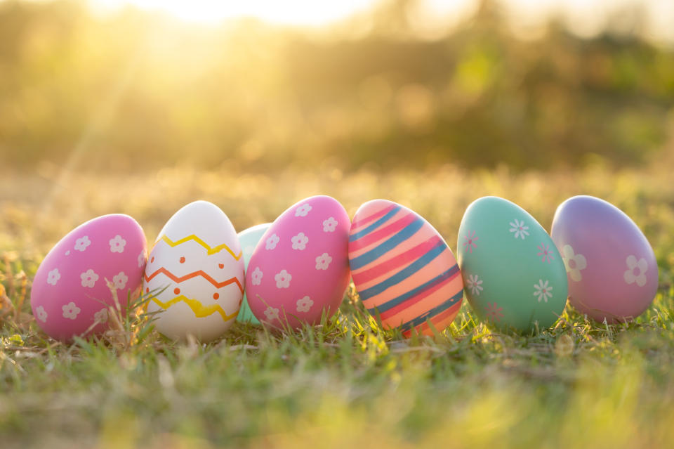 Nicht nur an Ostern machen bemalte Eier vor allem eins: gute Laune! (Bild: Getty Images)