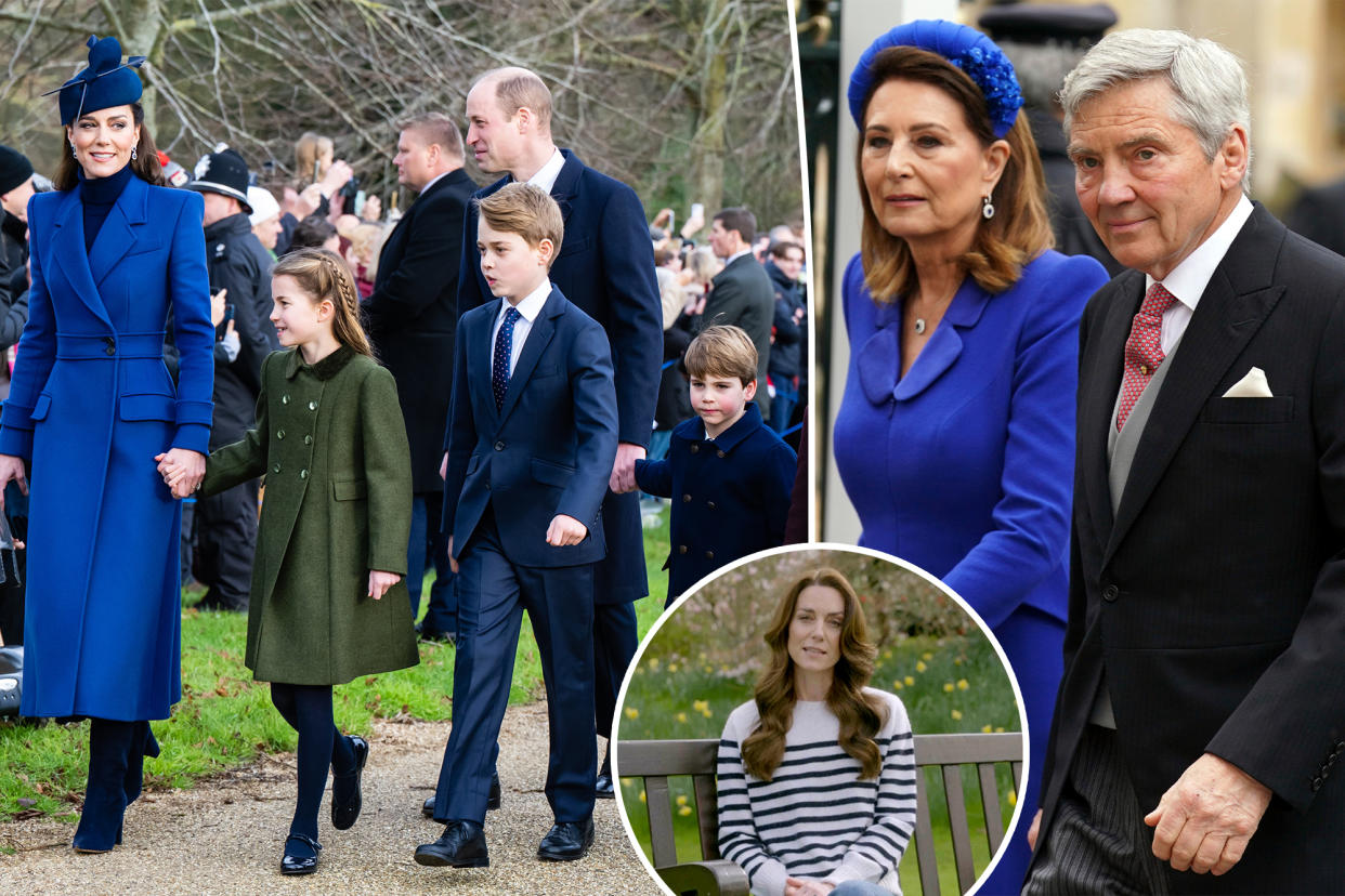 How Kate Middleton's parents are stepping in to support their grandchildren following cancer announcement