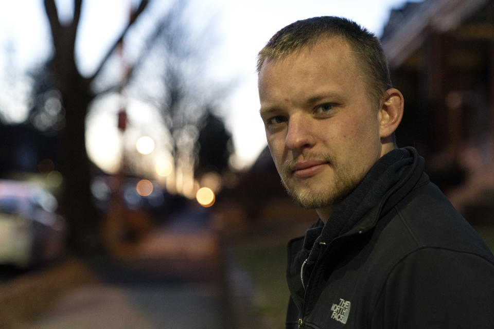 Andrei Doroshin, 22, poses for a portrait, Thursday, Jan. 28, 2021, in Washington. Philadelphia officials have shut down a COVID-19 vaccine clinic after concerns grew about Dorshin, the 22-year-old graduate student running the effort. Drexel University psychology student Andrei Doroshin said he pitched a plan to the city to run the online registry and operate the clinic when he saw no one else doing it. Mayor Jim Kenney said he was concerned by reports they could try to sell patient data and profit from the operation. ( Photo/Jacquelyn Martin)