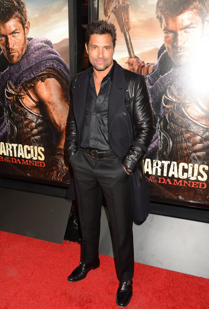 "Spartacus: War Of The Damned" - Los Angeles Premiere - Red Carpet: Manu Bennett