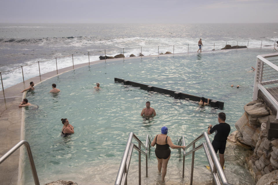 Sydneysiders will be flocking to Bronte Beach today to escape the heat. Image: Getty