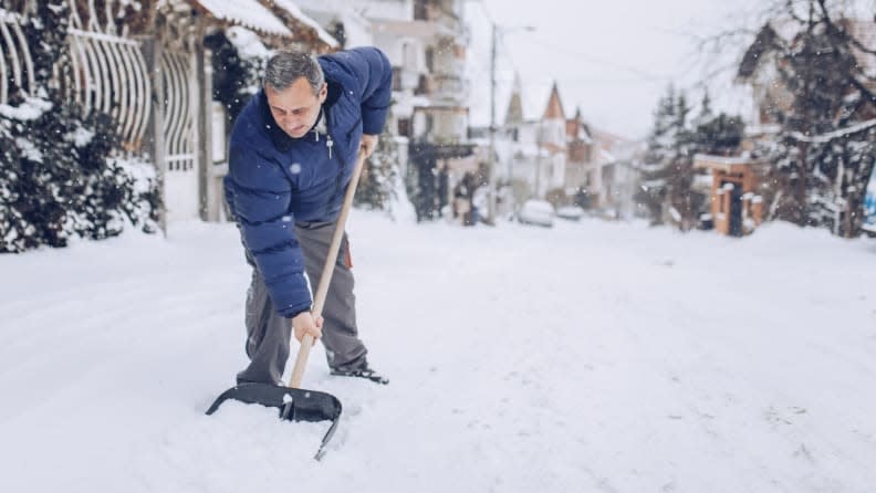 Credit:                      Getty Images / Nes                                             You don't have to handle snow removal alone.