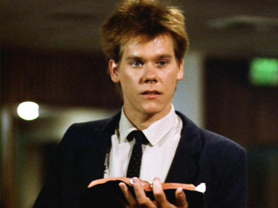 Kevin Bacon in "Footloose."