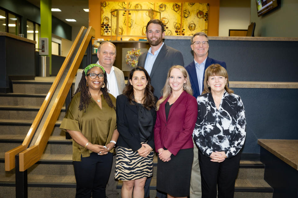 The Springfield school board members include, from back left: Steve Makoski, Kelly Byrne, Scott Crise. From row: Shurita Thomas-Tate, Maryam Mohammadkhani, Danielle Kincaid and Denise Fredrick.