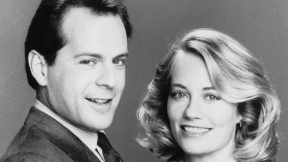 cybill shepherd and bruce willis in moonlighting