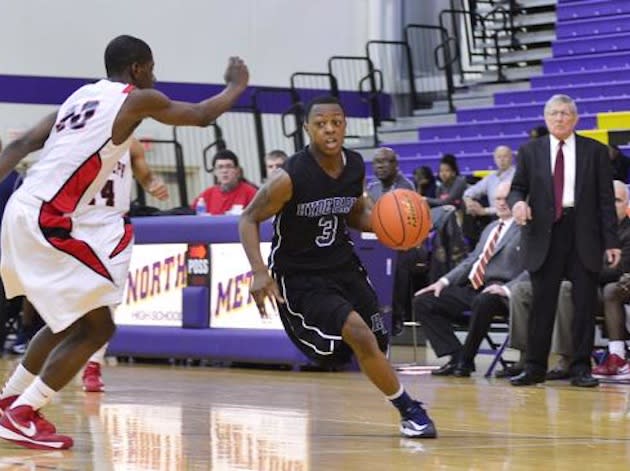 Chicago prep basketball standout Malcolm Whitney (3) died of an alleged accidental shooting -- Chicago Sun-Times