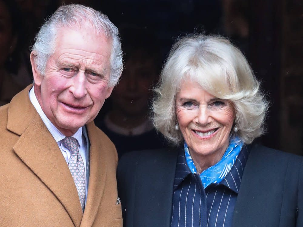 Camilla machte König Charles III. "zu einem glücklichen Mann". (Bild: imago/Cover-Images)