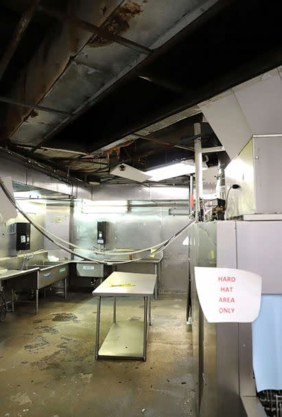 PHOTO: The Food Services area in disrepair at the Metropolitan Correctional Center (MCC) in New York City. (Office of the Inspector General/Dept. of Justice)