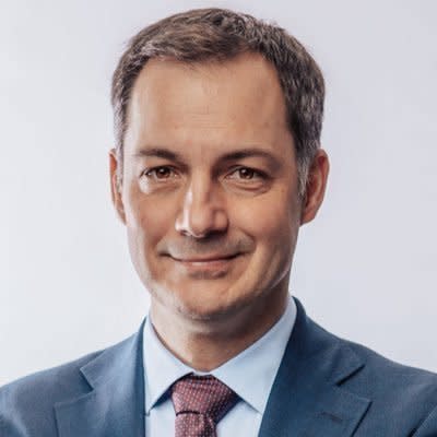 比利時首相德克羅（Alexander De Croo）。   圖：翻攝自Alexander De Croo推特