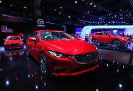 <p>No. 7 most affordable: Mazda6<br>Average repair cost: $1,026<br>(Photo by Victor Decolongon/Getty Images for Mazda Motor Co) </p>