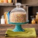 <p><strong>The Pioneer Woman</strong></p><p>walmart.com</p><p><strong>$13.57</strong></p><p>Because petite desserts deserve to shine too, you know! This turquoise beauty will showcase their desserts while keeping them fresh.</p>