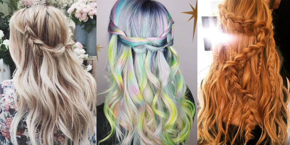 <p>Don't go chasing waterfalls—but by all means, learn how to weave one of these waterfall braid hairstyles.</p>